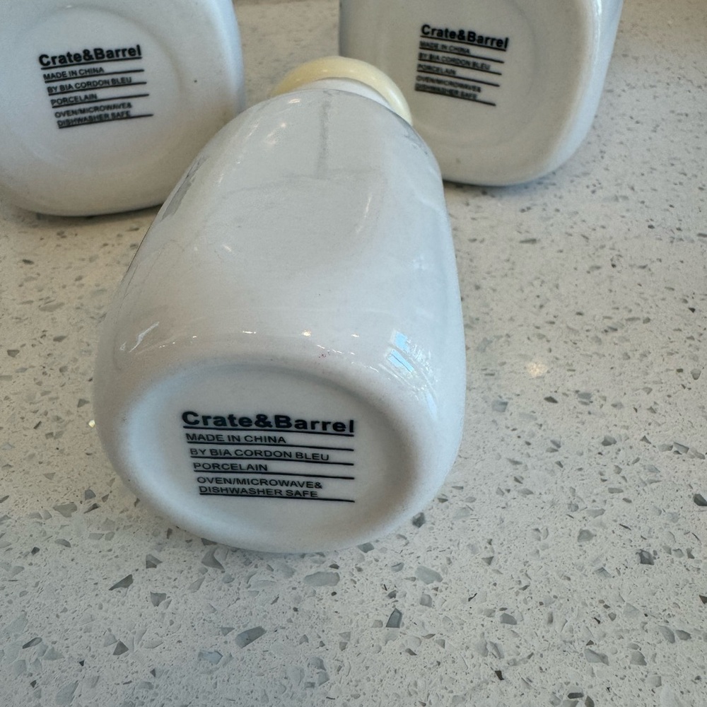 Create and Barrel Ceramic Milk Storage Jars - White - Picture 4 of 5